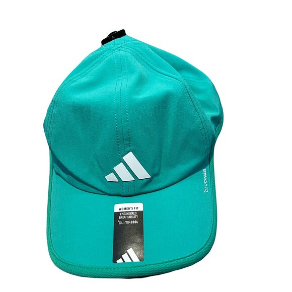 NWT adidas Logo Women's Superlite 3 Running Performance Adjustable Hat - Picture 1 of 2